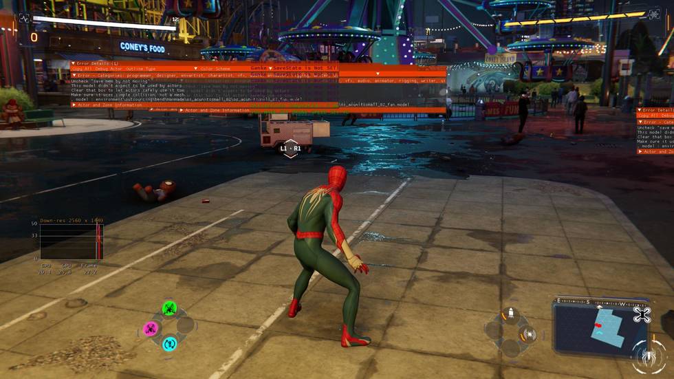 Insomniac Games - Скриншоты раннего билда PC-версии Marvel's Spider-Man 2 из утечки - screenshot 9