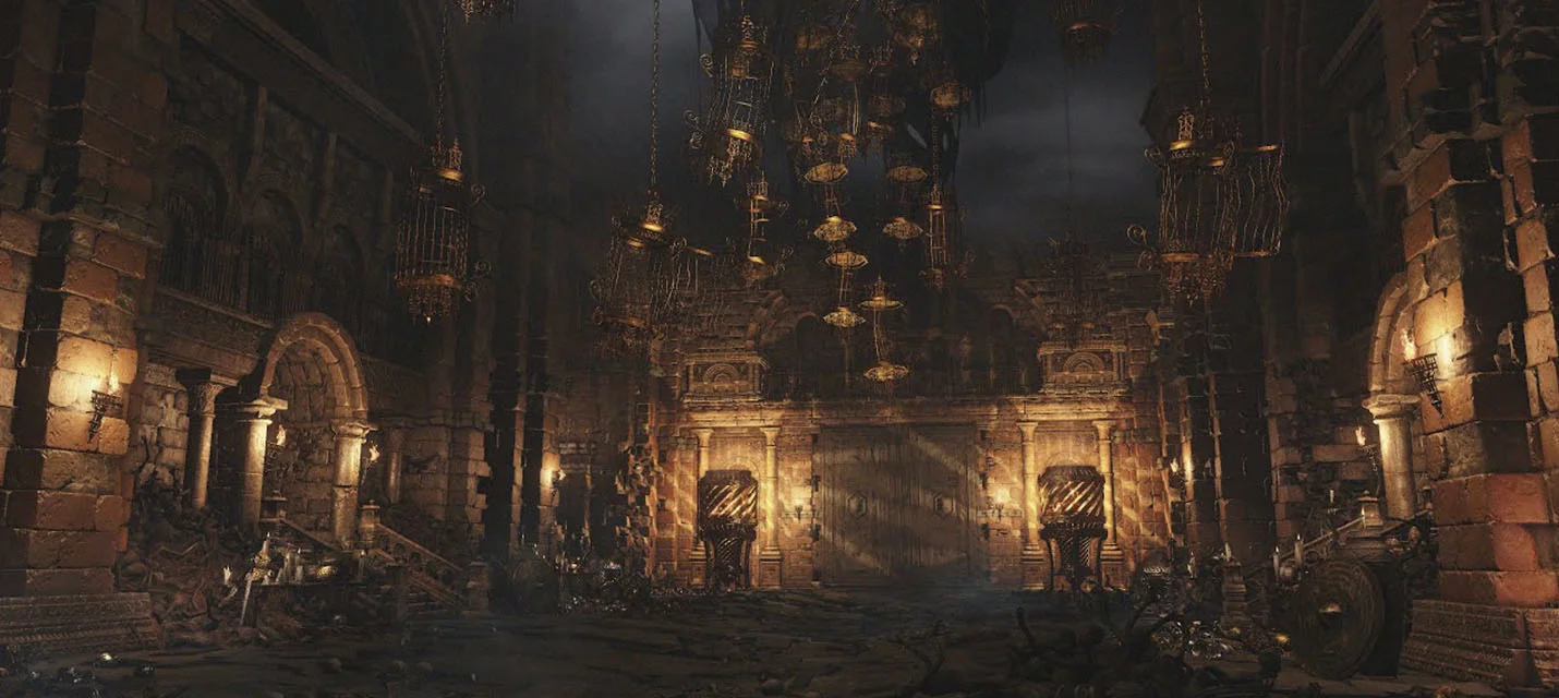 Изображение к Разработчики мода-приквела Dark Souls: Archthrones показали новую локацию — Храм Верховного повелителя