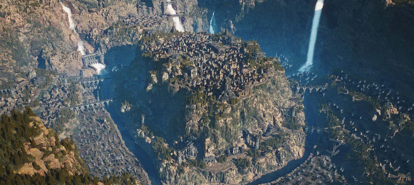 Изображение к Маркарт из TES V: Skyrim в более реалистичном и точном масштабе на Unreal Engine 5