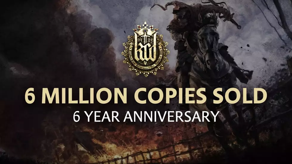 За 6 лет продано 6 миллионов копий Kingdom Come: Deliverance