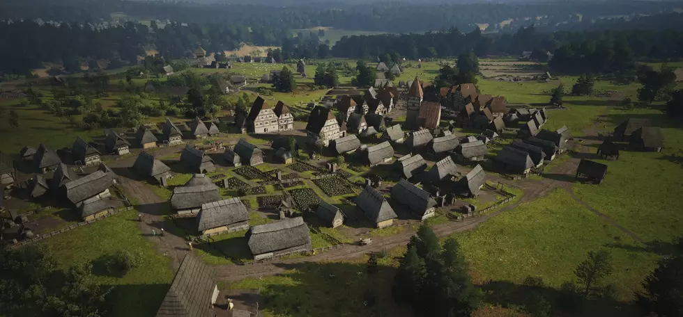 Деревня в огне — новые скриншоты стратегии Manor Lords