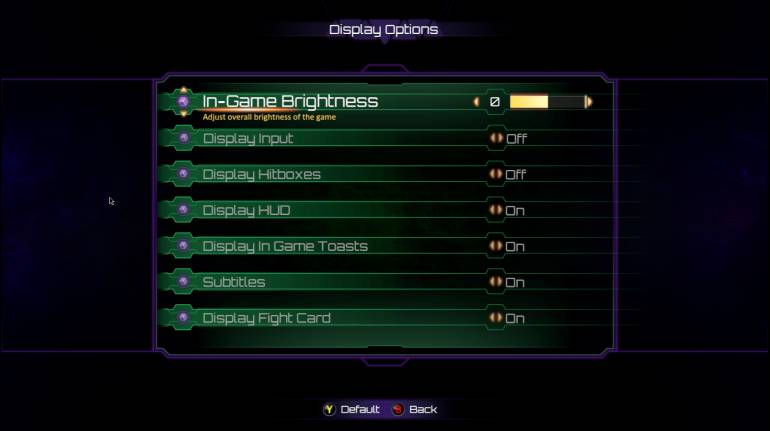 Fighting - Скриншоты меню настроек Killer Instinct Season 3 - screenshot 2