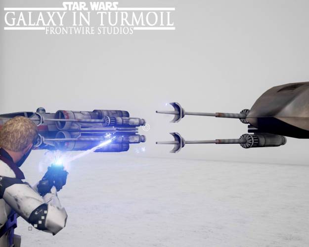 Fanmade - Первые скриншоты Star Wars: Galaxy in Turmoil, неофициального ремейка Star Wars: Battlefront III - screenshot 2
