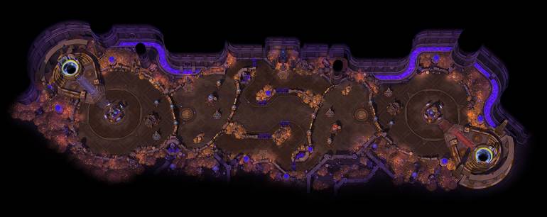 Blizzard - В Heroes of the Storm появилась новая карта "Затерянный Грот" - screenshot 1