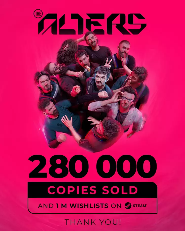 Продажи The Alters превысили 280 тысяч копий за месяц