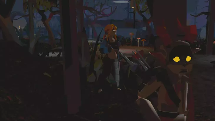 Tamara — мрачный киберфэнтези-хоррор с эльфийкой