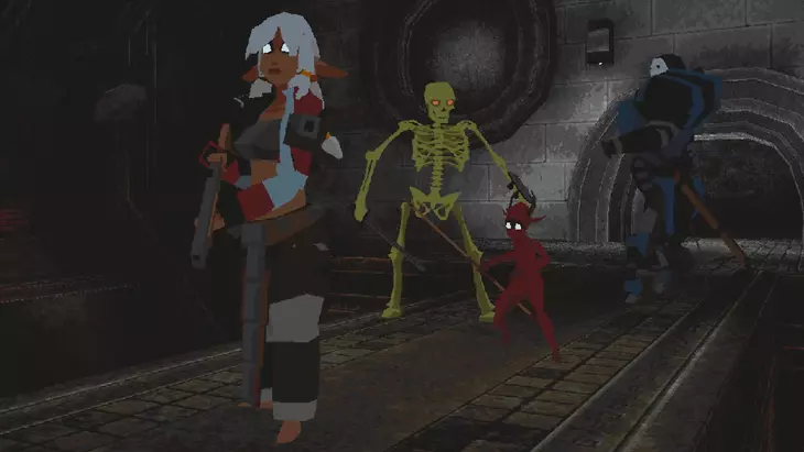 Tamara — мрачный киберфэнтези-хоррор с эльфийкой