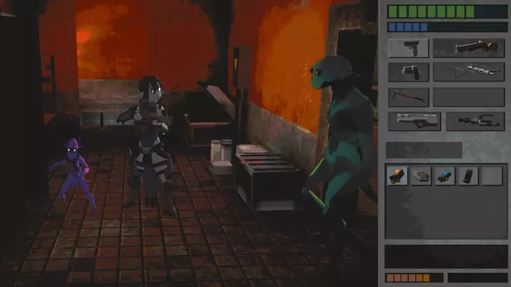 Tamara — мрачный киберфэнтези-хоррор с эльфийкой