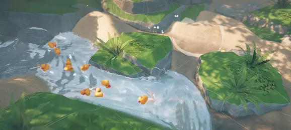 Indie - Анонсирована медитативная песочница про строительно ручейков Babbling Brook - screenshot 1