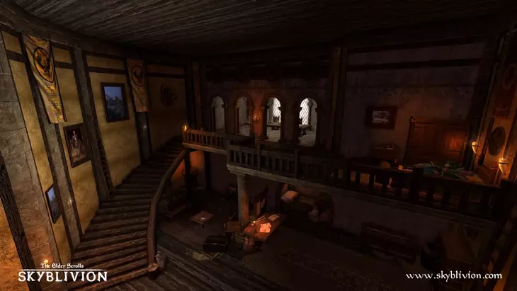 Авторы Skyblivion показывают интерьеры замка Брума