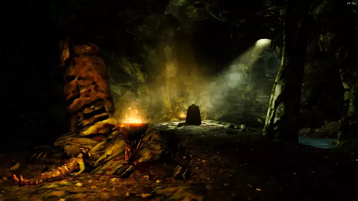 Мод превращает TES V: Skyrim в живую картину