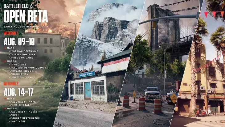 Детали открытой беты Battlefield 6: карты, режимы и испытания