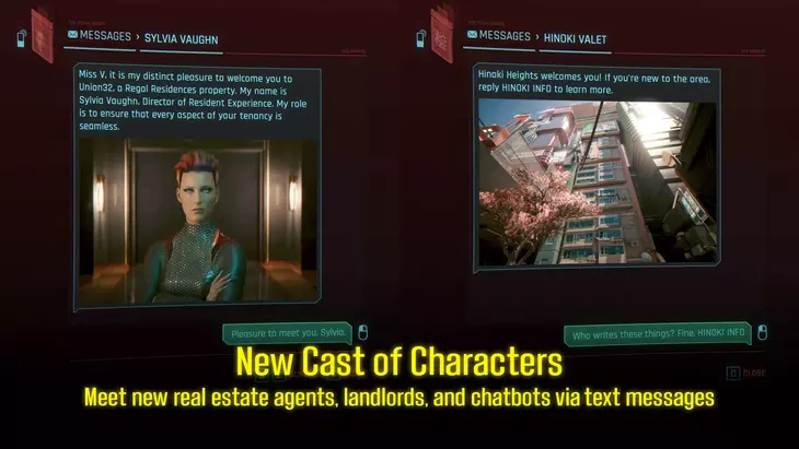 В Cyberpunk 2077 добавили полноценную систему аренды жилья с долгами и выселением