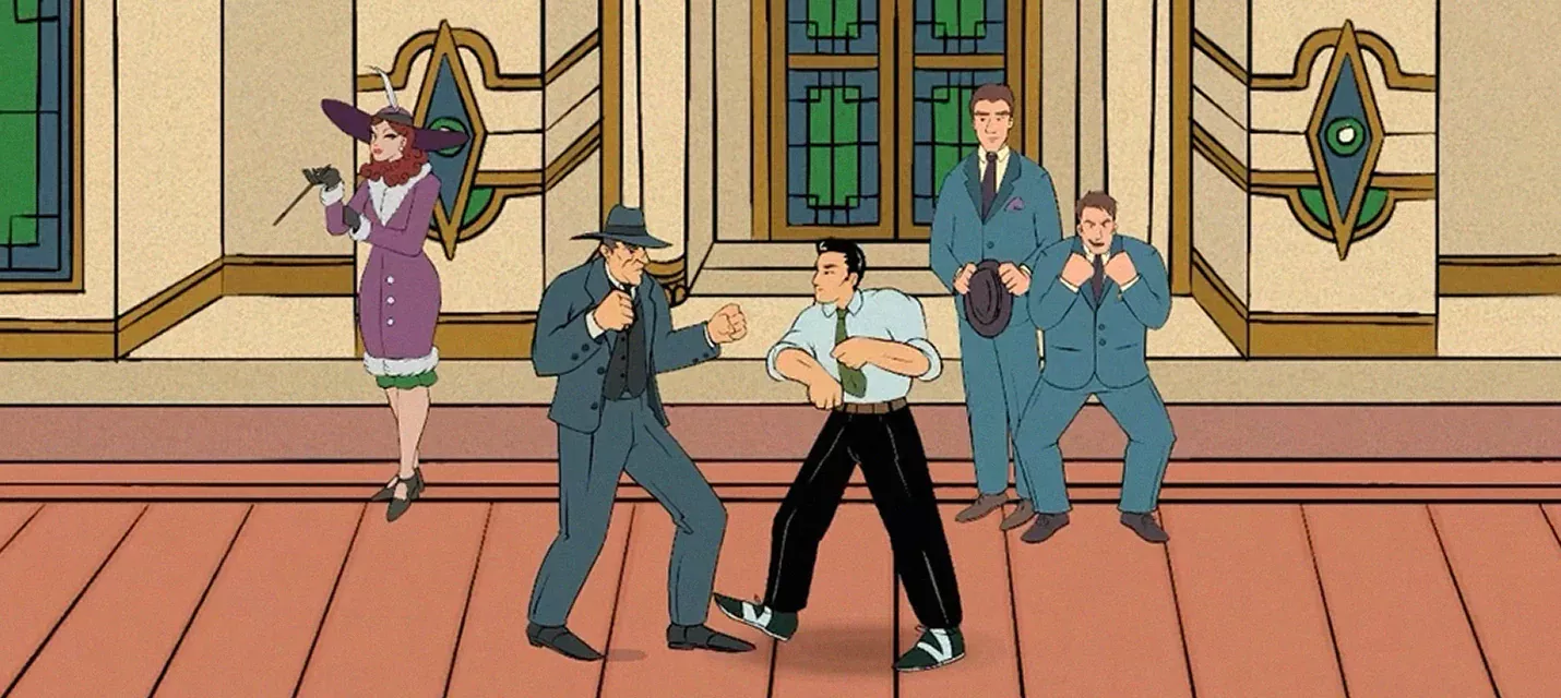 Геймплейный трейлер нуарного с...