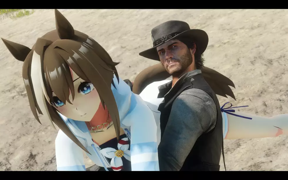 Моддер превращает лошадей из Red Dead Redemption 2 в аниме-девушек из Umamusume: Pretty Derby