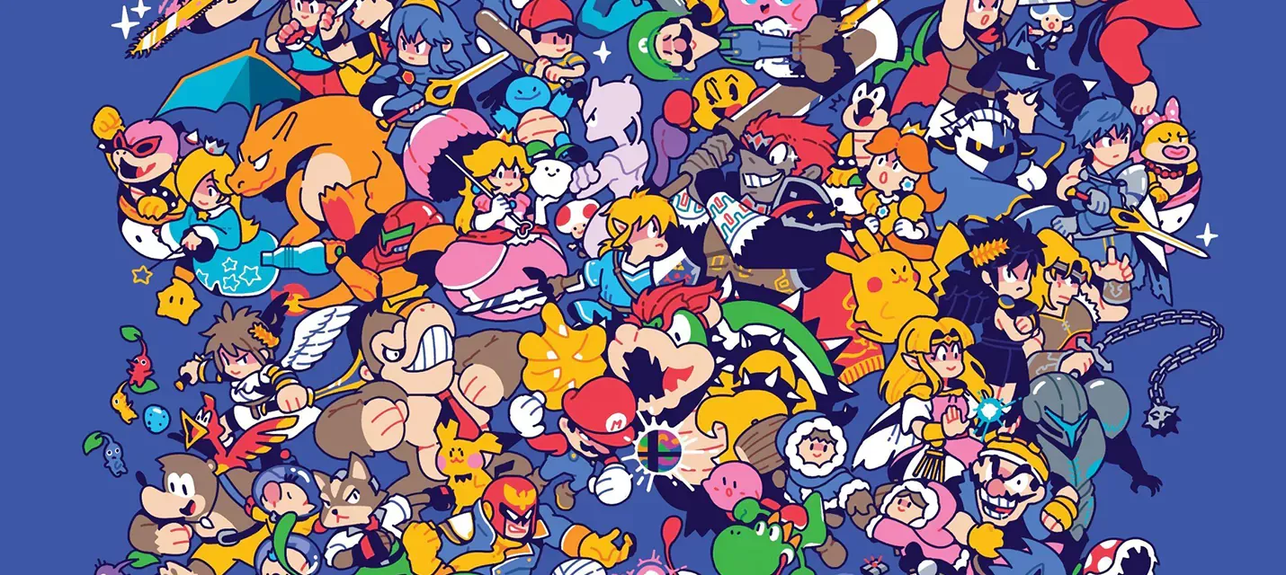 В Super Smash Bros. есть неоче...