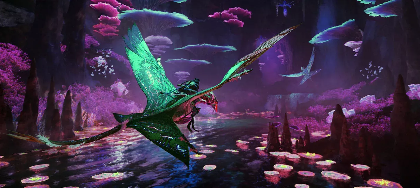 Изображение Трейлер обновления Avatar: Frontiers of Pandora с видом от третьего лица Изображение к Трейлер обновления Avatar: Frontiers of Pandora с видом от третьего лица