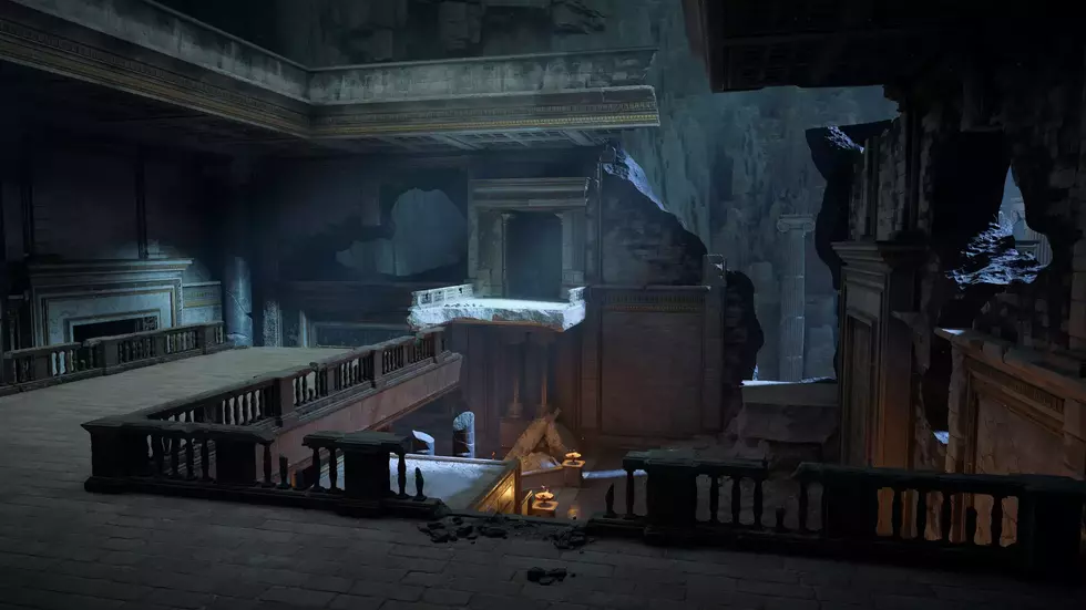 Скриншоты окружения отмененной мультиплеерной God of War от Bluepoint Games Скриншоты окружения отмененной мультиплеерной God of War от Bluepoint Games