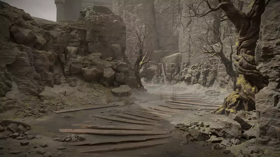 Скриншоты окружения отмененной мультиплеерной God of War от Bluepoint Games Скриншоты окружения отмененной мультиплеерной God of War от Bluepoint Games