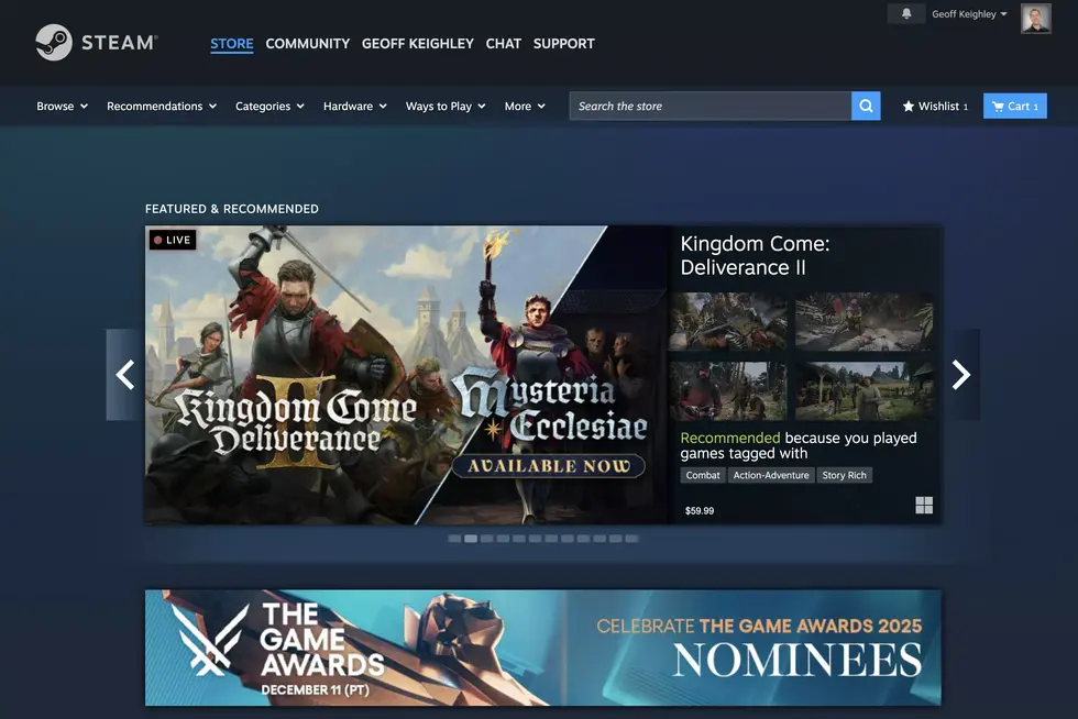 Джефф Кили поклялся, что не скрывает Half-Life 3 в вишлисте Steam, показал скриншот, но ему не поверили