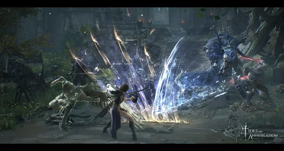 Сражения в зеркальном мире — геймплей экшена Tides of Annihilation