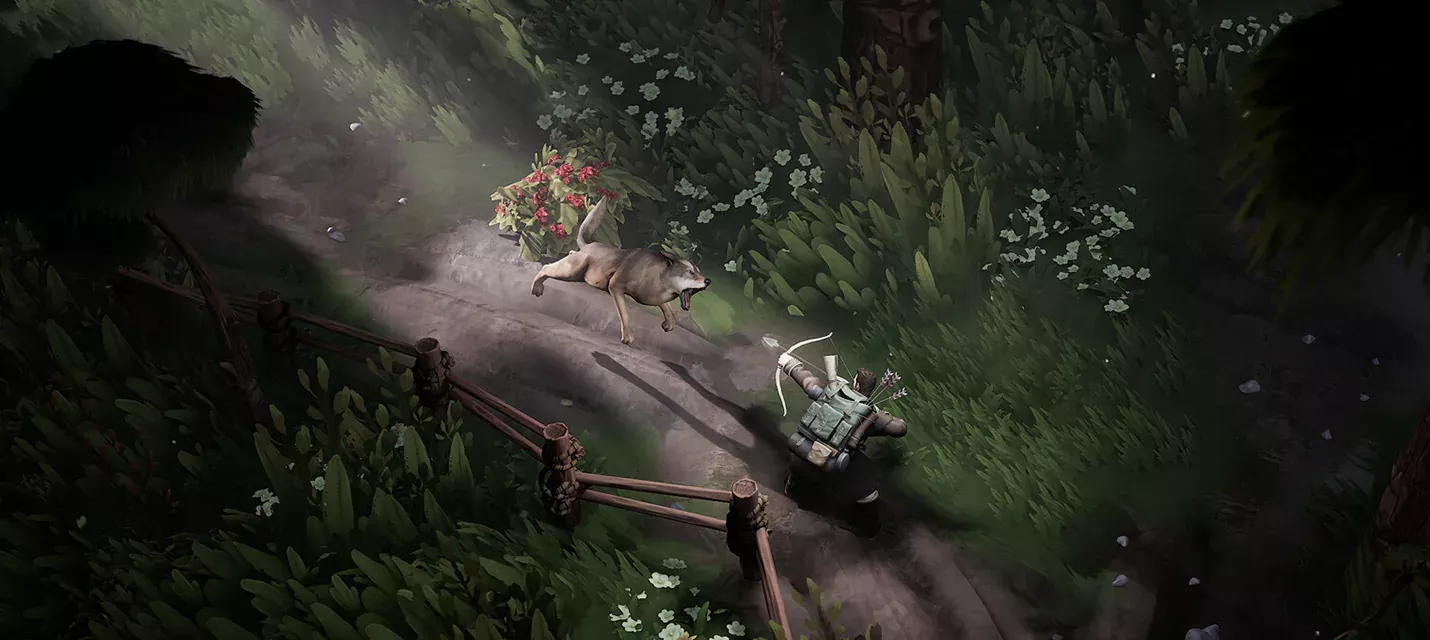 Мрачная изометрическая адвенчу...