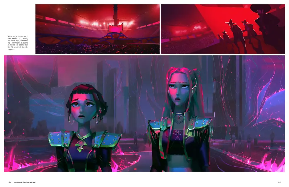 Netflix выпустил 142-страничный бесплатный артбук KPop Demon Hunters