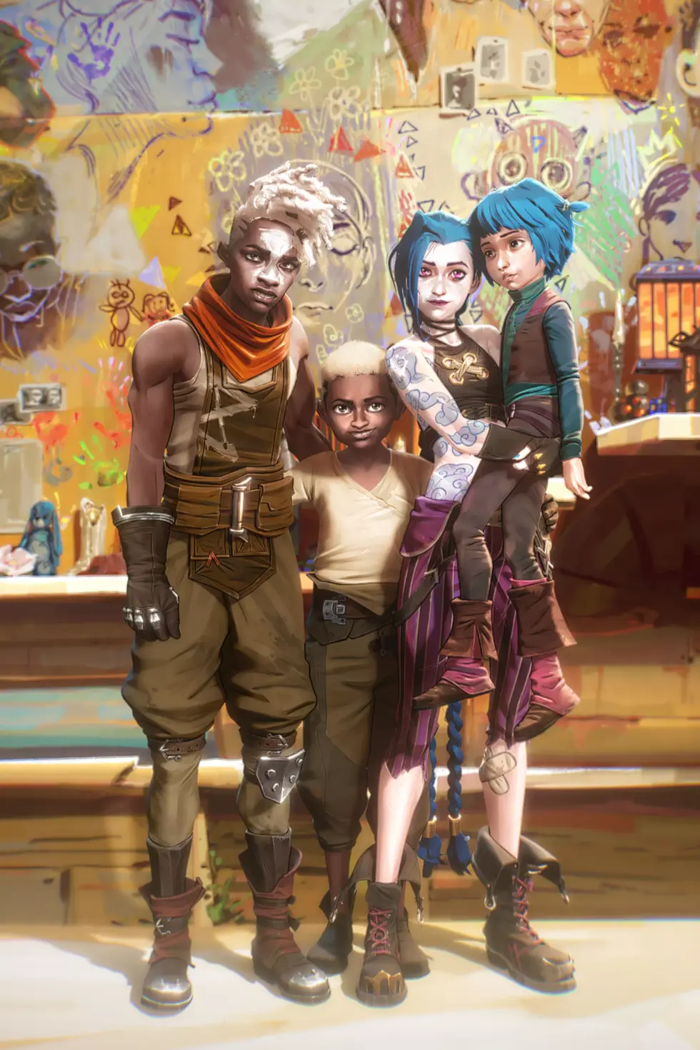 Fortiche отметила годовщину финала «Аркейн» «фото со съёмочной площадки»