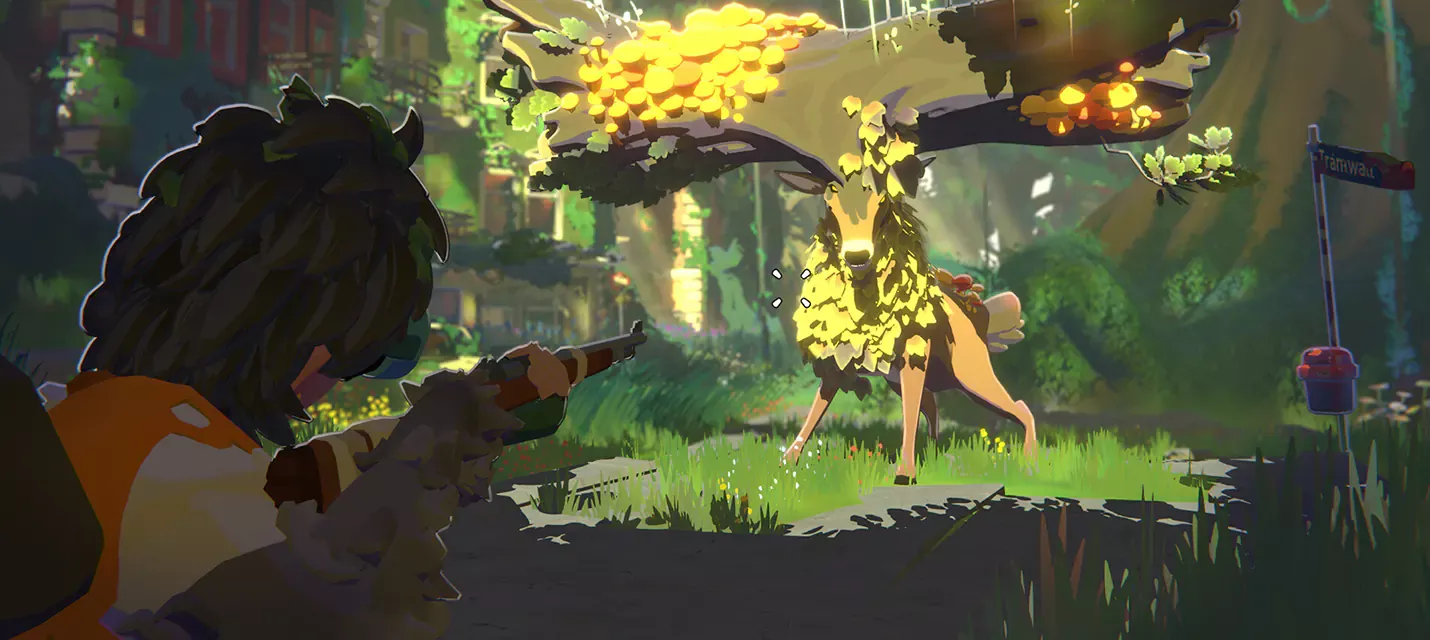 Зеленый постапокалипсис в трей...