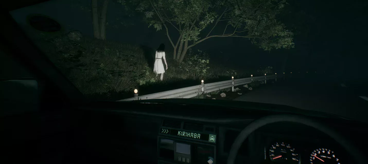 Первый трейлер психологического хоррора о ночном таксисте в глухих японских лесах Silent Road