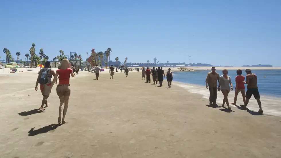 В Grand Theft Auto V наполнили улицы толпами пешеходов