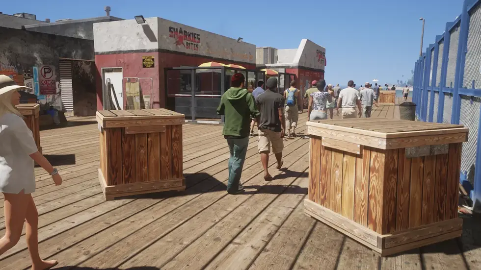 В Grand Theft Auto V наполнили улицы толпами пешеходов