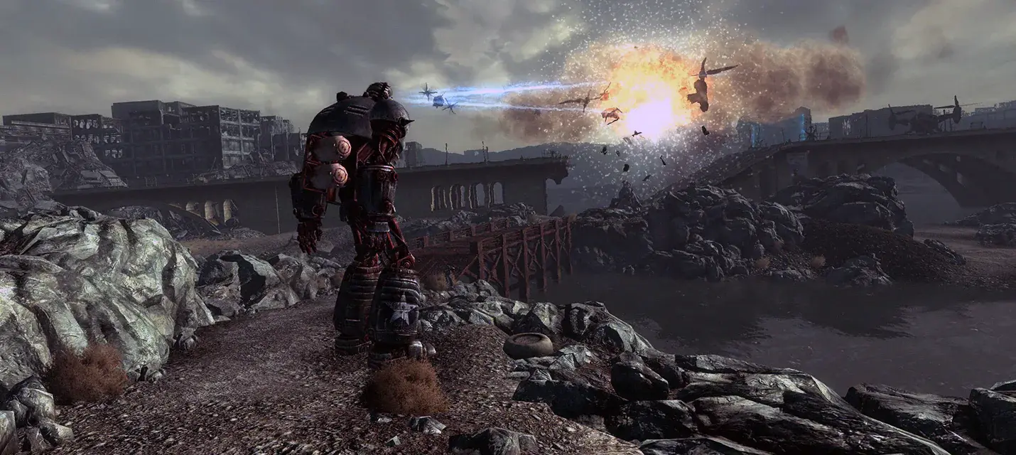 Изображение Bethesda потребовалось «несколько месяцев», чтобы отучить Либерти Прайма сражаться со случайными NPC Изображение к Bethesda потребовалось «несколько месяцев», чтобы отучить Либерти Прайма сражаться со случайными NPC