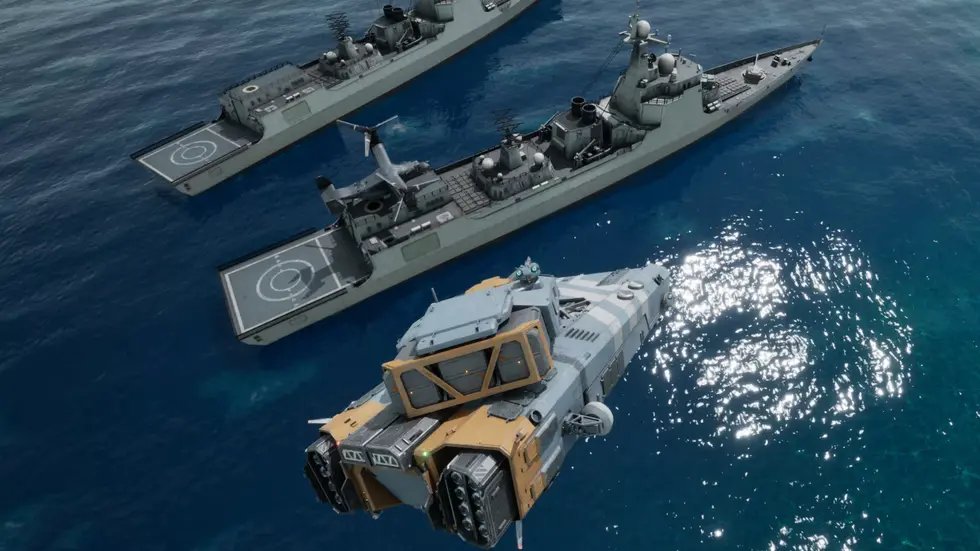 В разработке варгейм-песочница Core of War с мехами, техникой и морскими сражениями