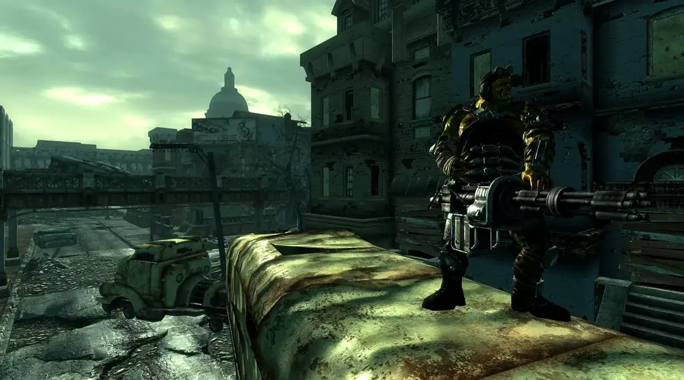 Оказывается, при ношении силовой брони в Fallout 4 оружие незаметно увеличивают в размерах