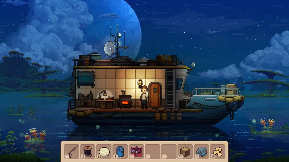 В разработке Orion Blue — рыболовное приключение на инопланетной планете с пассивным прогрессом и романами