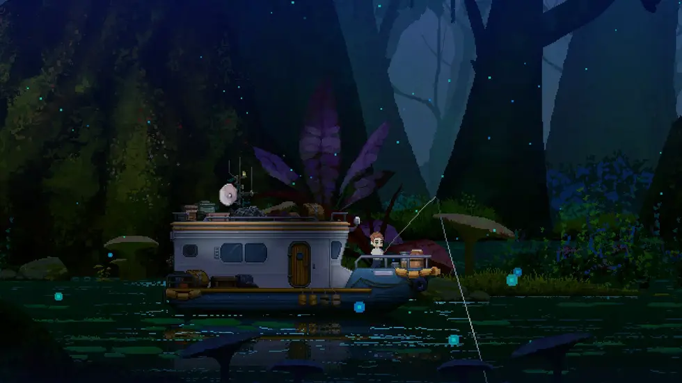 В разработке Orion Blue — рыболовное приключение на инопланетной планете с пассивным прогрессом и романами