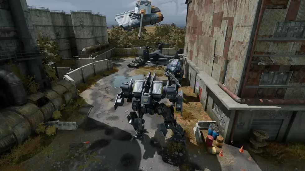 В разработке варгейм-песочница Core of War с мехами, техникой и морскими сражениями