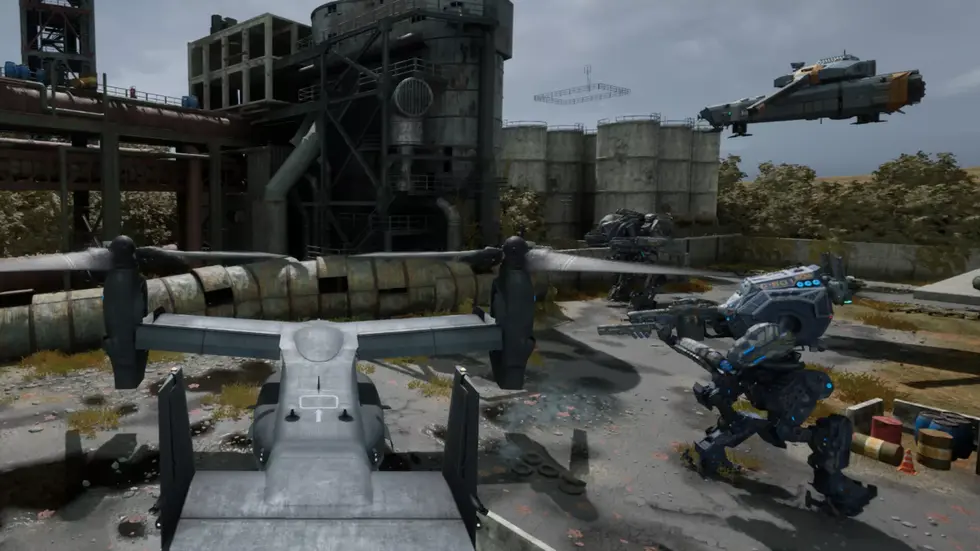 В разработке варгейм-песочница Core of War с мехами, техникой и морскими сражениями