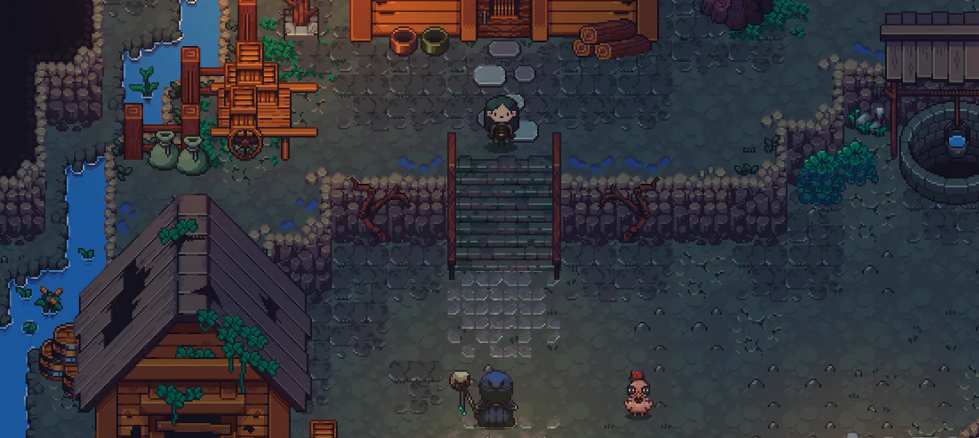 Diablo встречает Stardew Valle...