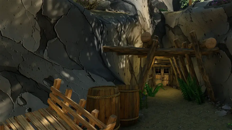 Для Skyrim вышел мод A Ghibli Skyrim: Dungeons and Forts — подземелья и крепости в стиле Studio Ghibli