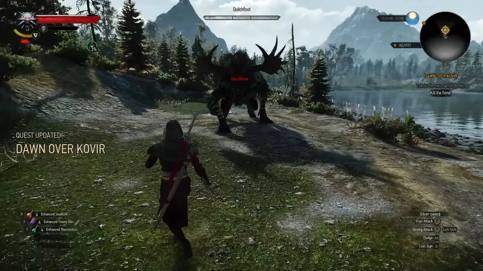 Для The Witcher 3 вышел сюжетный мод «Рассвет над Ковиром» — новая история Цири-ведьмачки