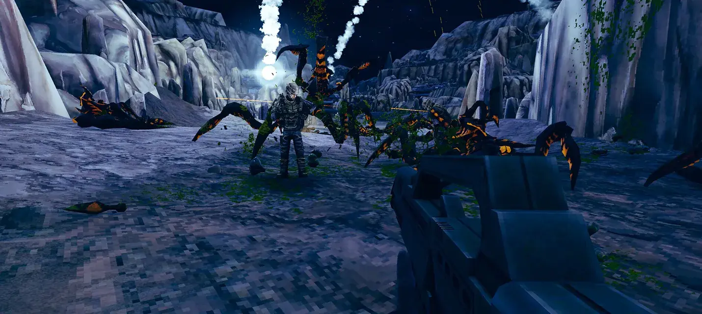 Изображение Ретро-шутер Starship Troopers: Ultimate Bug War! выйдет 16 марта Изображение к Ретро-шутер Starship Troopers: Ultimate Bug War! выйдет 16 марта