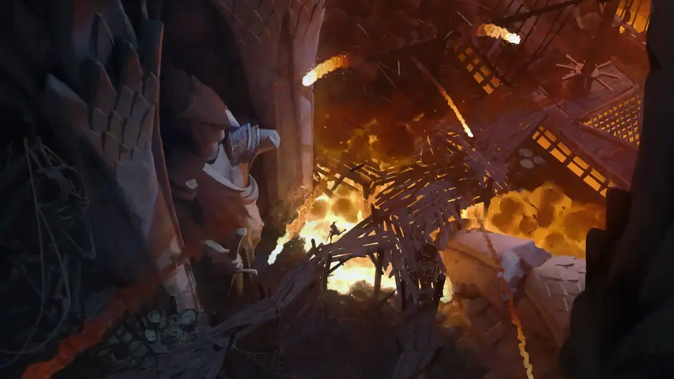 Концепты отменённой игру по «Властелину колец» от Eidos Montreal