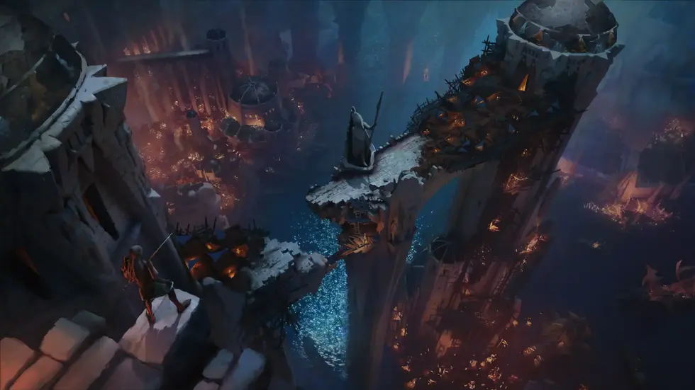 Концепты отменённой игру по «Властелину колец» от Eidos Montreal