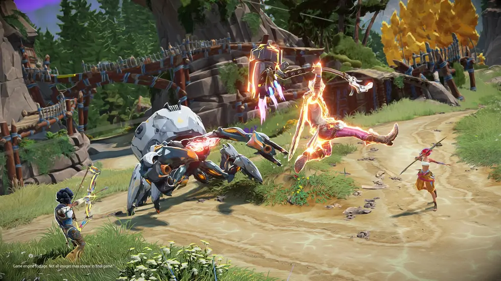 Первые скриншоты кооперативного спин-оффа Horizon Hunters Gathering