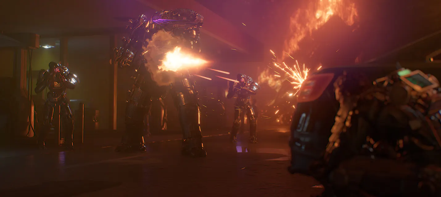 Sony показала геймплей 4:LOOP — кооперативного роуглайк-шутера про вторжение пришельцев