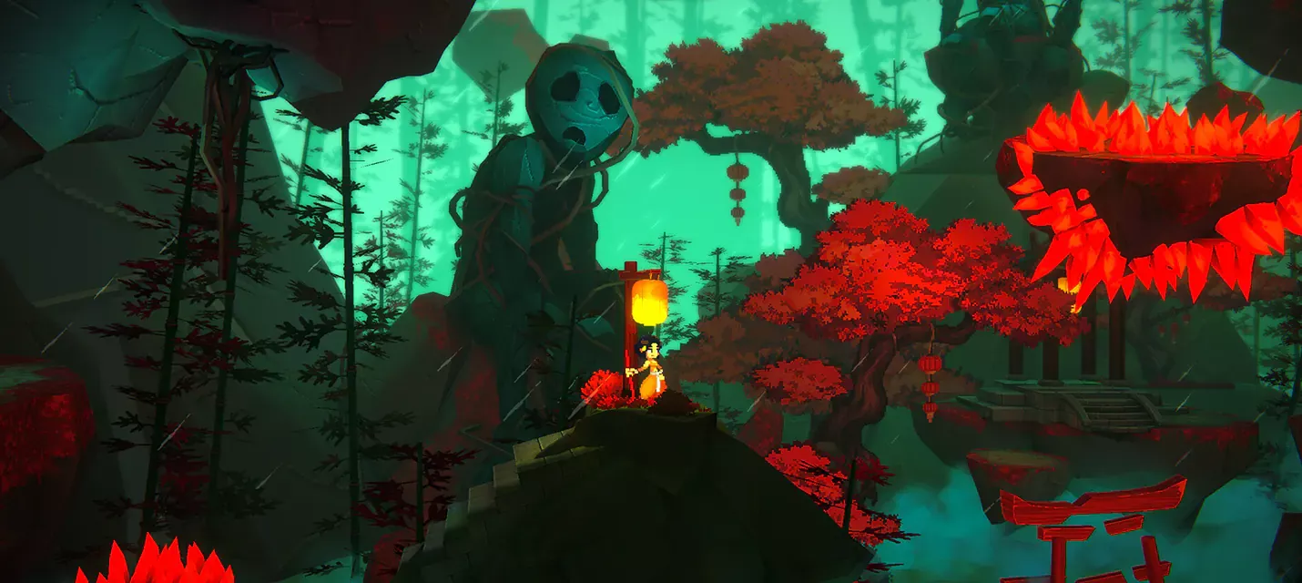 «Метроидвания» про Янтарные Штормы Akatori получила новый геймплейный трейлер