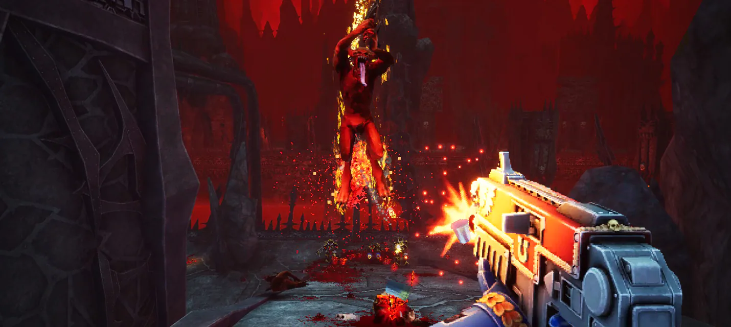 Геймплейный трейлер Warhammer 40,000: Boltgun 2 — с демонами Слаанеш и Гвардией Смерти