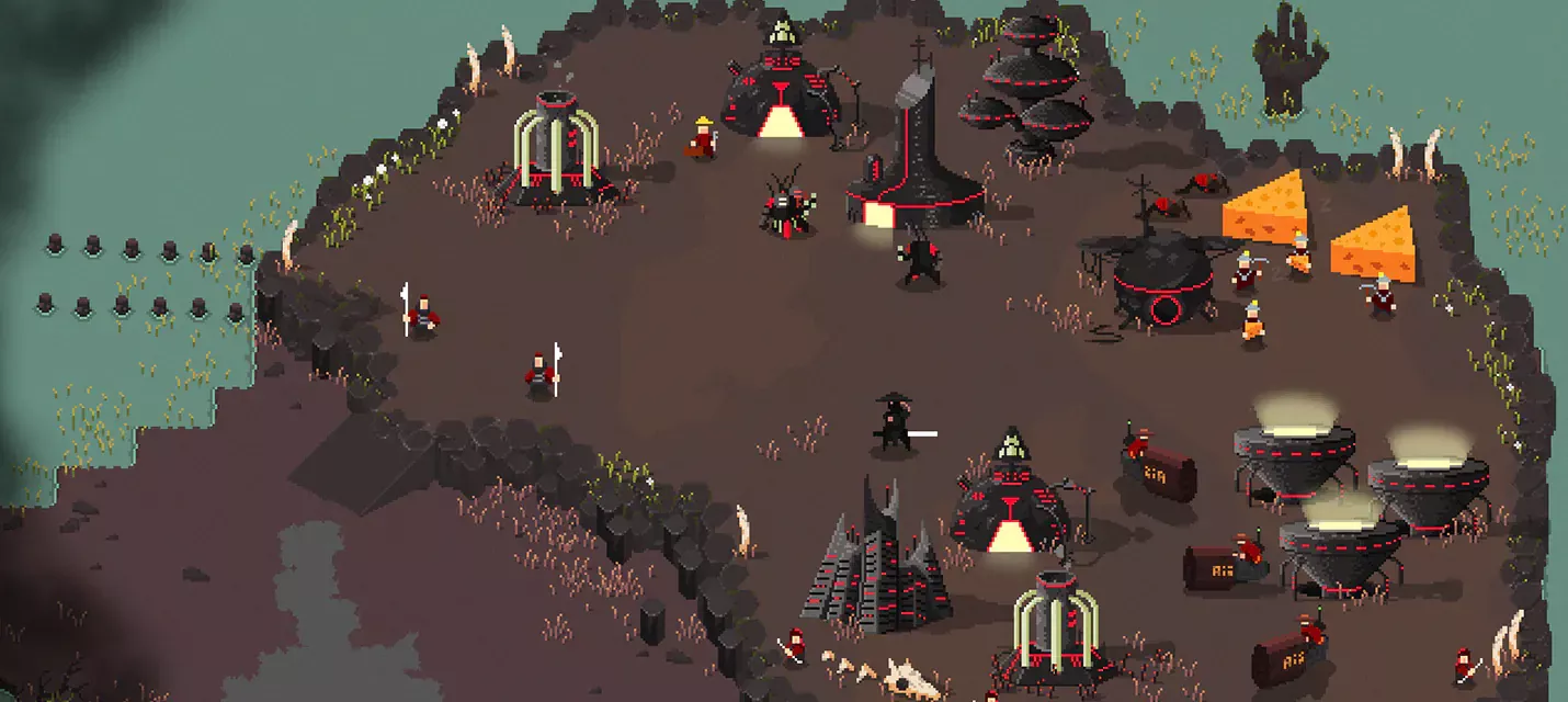 Изображение Первый геймплейный трейлер Cheeselords — стратегии про сражения за сыр на далёких планетах Изображение к Первый геймплейный трейлер Cheeselords — стратегии про сражения за сыр на далёких планетах